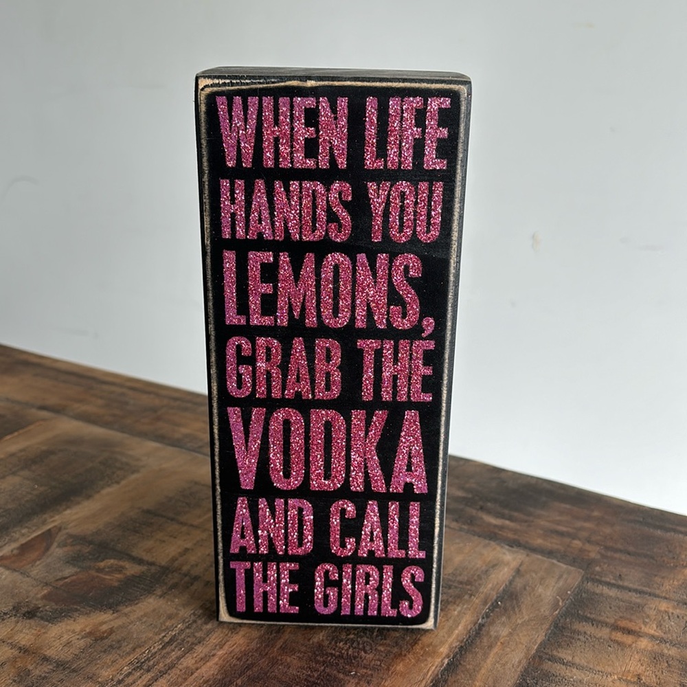 Wooden Decor Sign
